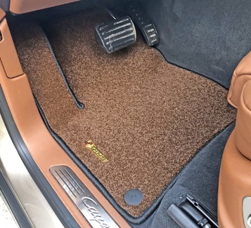 Ворсовые коврики на Porsche Cayenne II 2010 - 2018 в Таганроге