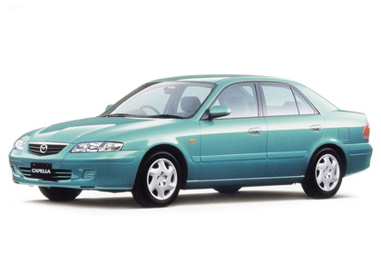 Ворсовые коврики на Mazda Capella VII 1997 - 2002 в Таганроге