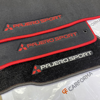 Ворсовые коврики на Mitsubishi Montero Sport II 2008 - 2016 в Таганроге