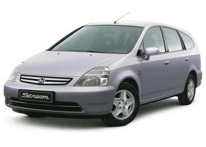 Ворсовые коврики на Honda Stream I 2wd 2000 - 2006 в Таганроге