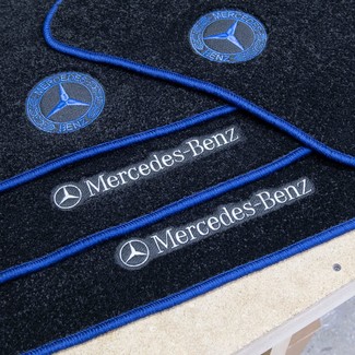 Ворсовые коврики на Mercedes CL (C216) 2006 - 2014 в Таганроге