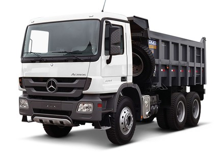 Ворсовые коврики на Mercedes Actros MP3 грузовик 2008 - 2020 в Таганроге