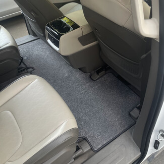 Ворсовые коврики на KIA Carnival IV 9 мест 2020 - 2025 в Таганроге