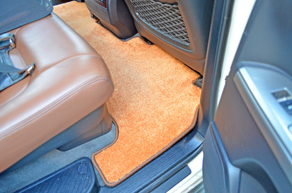 Ворсовые коврики на Toyota Land Cruiser 200 2007 - 2021 в Таганроге