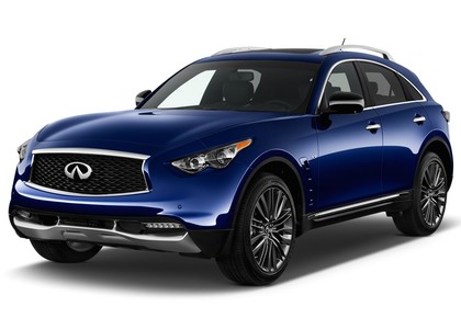Ворсовые коврики на Infiniti QX70 2013 - 2019 в Таганроге