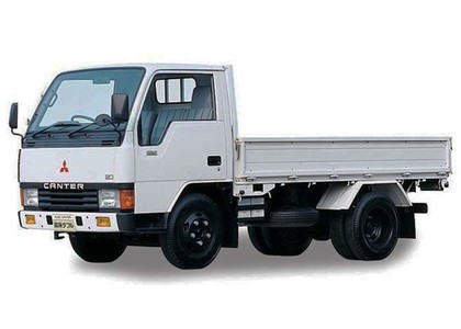 Ворсовые коврики на Mitsubishi Fuso Canter V узкая кабина 1984 - 1995 в Таганроге