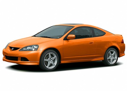 Ворсовые коврики на Acura RSX 2001 - 2006 в Таганроге