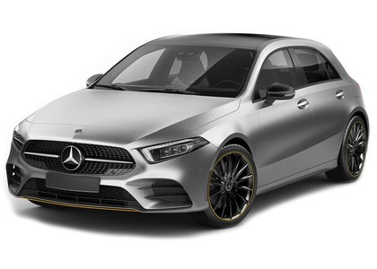 Ворсовые коврики на Mercedes A (W177) 2018 - 2025 в Таганроге
