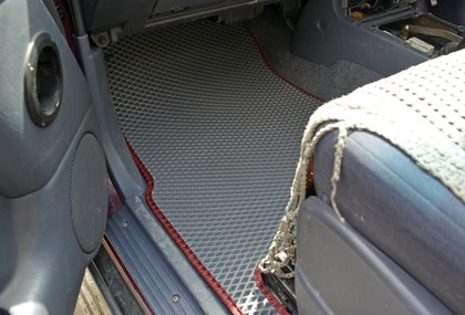 Ворсовые коврики на Toyota Land Cruiser Prado 90 1996 - 2002 в Таганроге