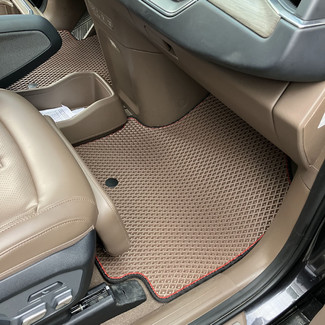 Ворсовые коврики на KIA EV9 2023 - 2025 в Таганроге