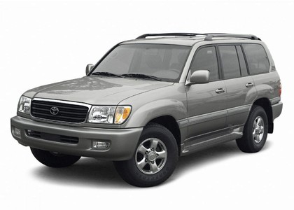 Ворсовые коврики на Toyota Land Cruiser 105 1998 - 2002 в Таганроге