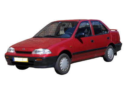 Ворсовые коврики на Suzuki Swift II Европа 1989 - 2004 в Таганроге