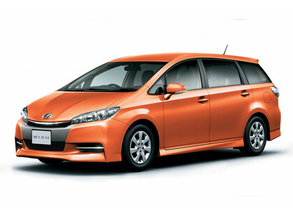 Ворсовые коврики на Toyota Wish II 2009 - 2017 в Таганроге