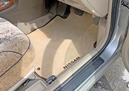 Ворсовые коврики на Nissan Bluebird Sylphy (G10) 2000 - 2006 в Таганроге