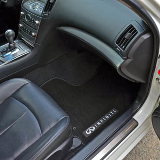Ворсовые коврики на Infiniti G IV Sedan 2006 - 2014 в Таганроге