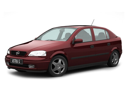 Ворсовые коврики на Opel Astra G 1998 - 2004 в Таганроге