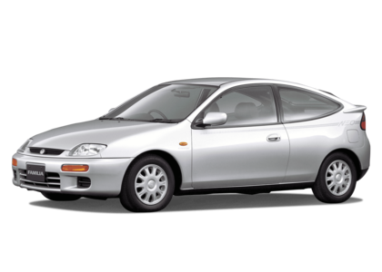 Ворсовые коврики на Mazda Familia (BH) 1994 - 1999 в Таганроге