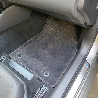 Ворсовые коврики на Lexus ES VII 2018 - 2025 в Таганроге