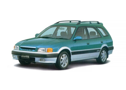 Ворсовые коврики на Toyota Sprinter Carib (E11) 1995 - 2002 в Таганроге