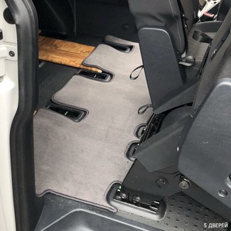 Ворсовые коврики на Volkswagen Caravelle (T6.1) 2019 - 2024 в Таганроге