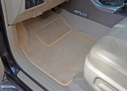 Ворсовые коврики на Toyota Land Cruiser Prado 120 2002 - 2009 в Таганроге