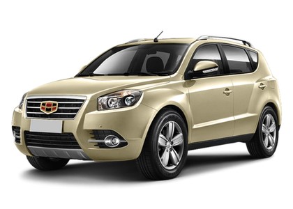 Ворсовые коврики на Geely Emgrand X7 первый рестайлинг 2016 - 2018 в Таганроге