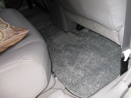 Ворсовые коврики на Toyota Highlander II 2007 - 2013 в Таганроге