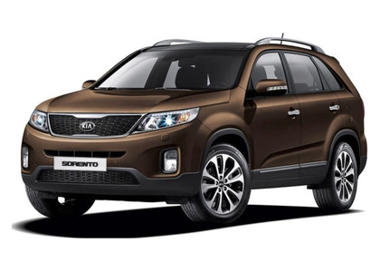 Ворсовые коврики на KIA Sorento II рестайлинг 2012 - 2021 в Таганроге