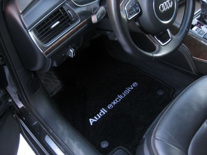 Ворсовые коврики на Audi A6 (C7) 2011 - 2018 в Таганроге