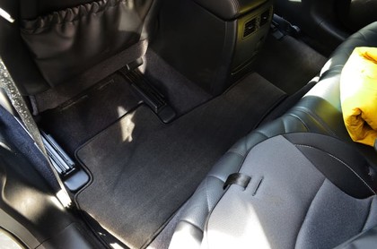 Ворсовые коврики на Infiniti QX70 2013 - 2019 в Таганроге