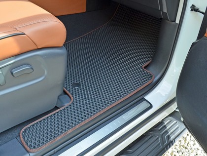 Ворсовые коврики на Nissan Patrol (Y62) 2010 - 2025 в Таганроге