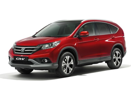 Ворсовые коврики на Honda CR-V IV 2012 - 2018 в Таганроге